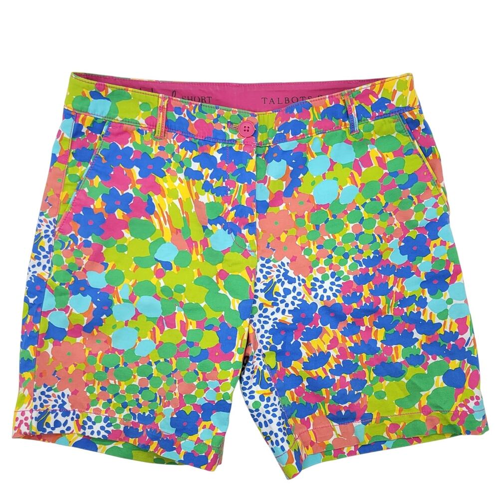 Talbots The Weekend Shorts 2 Floral Chino